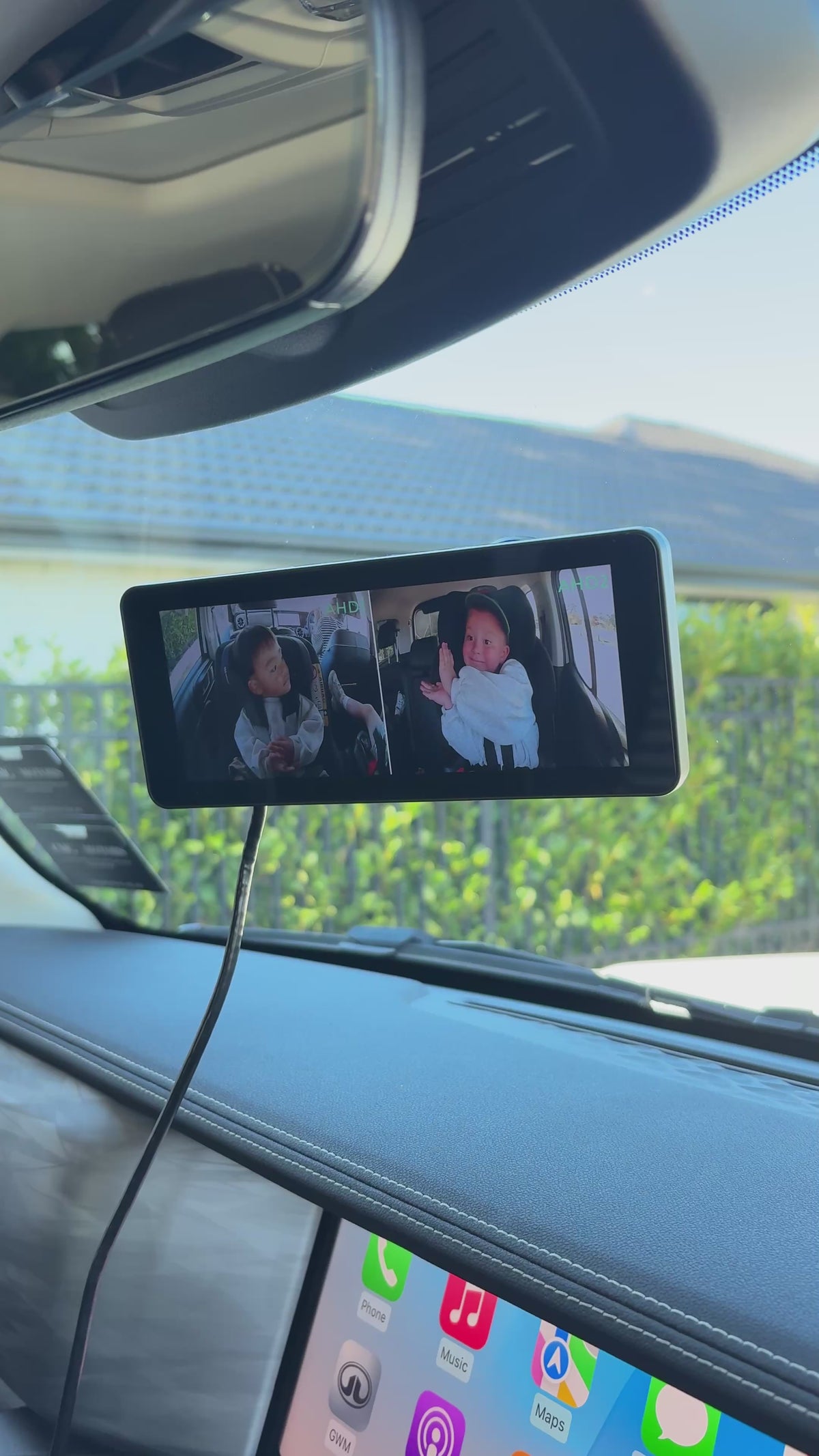 Dual Camera Car Monitor